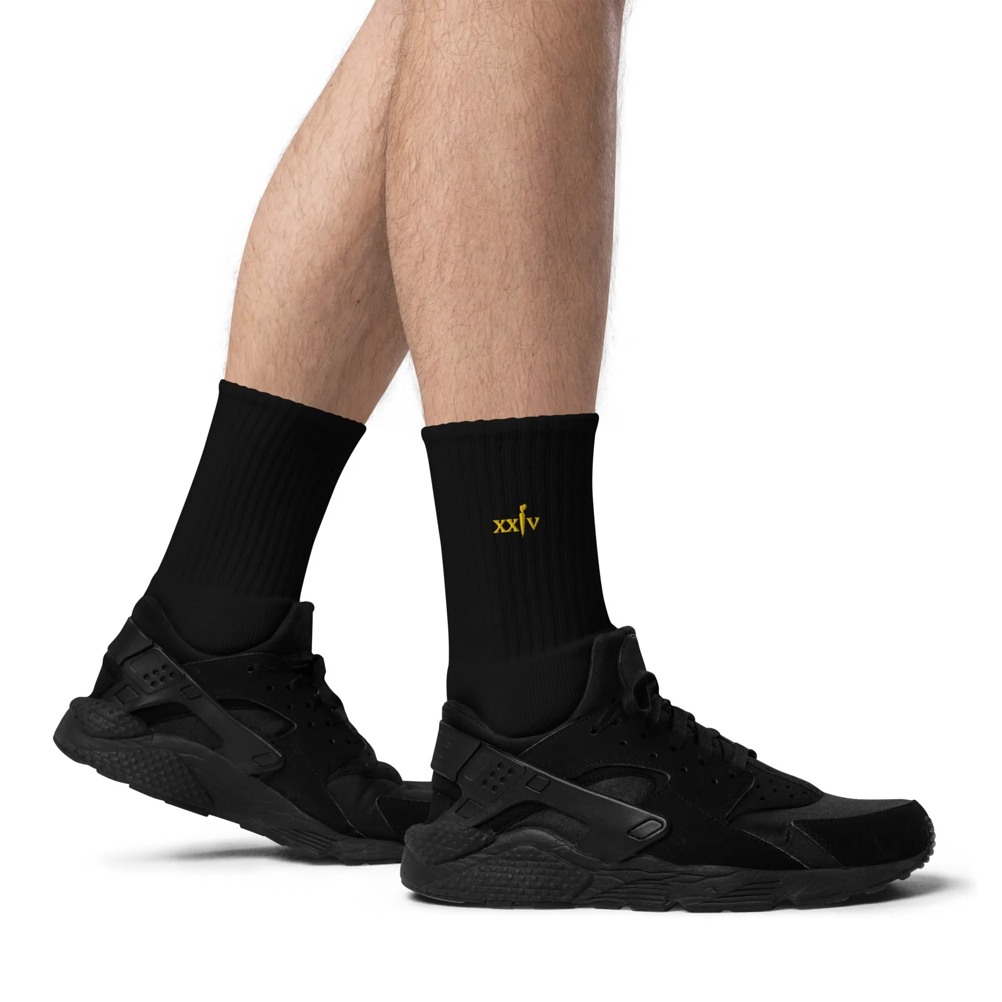 XXIV Embroidered Socks