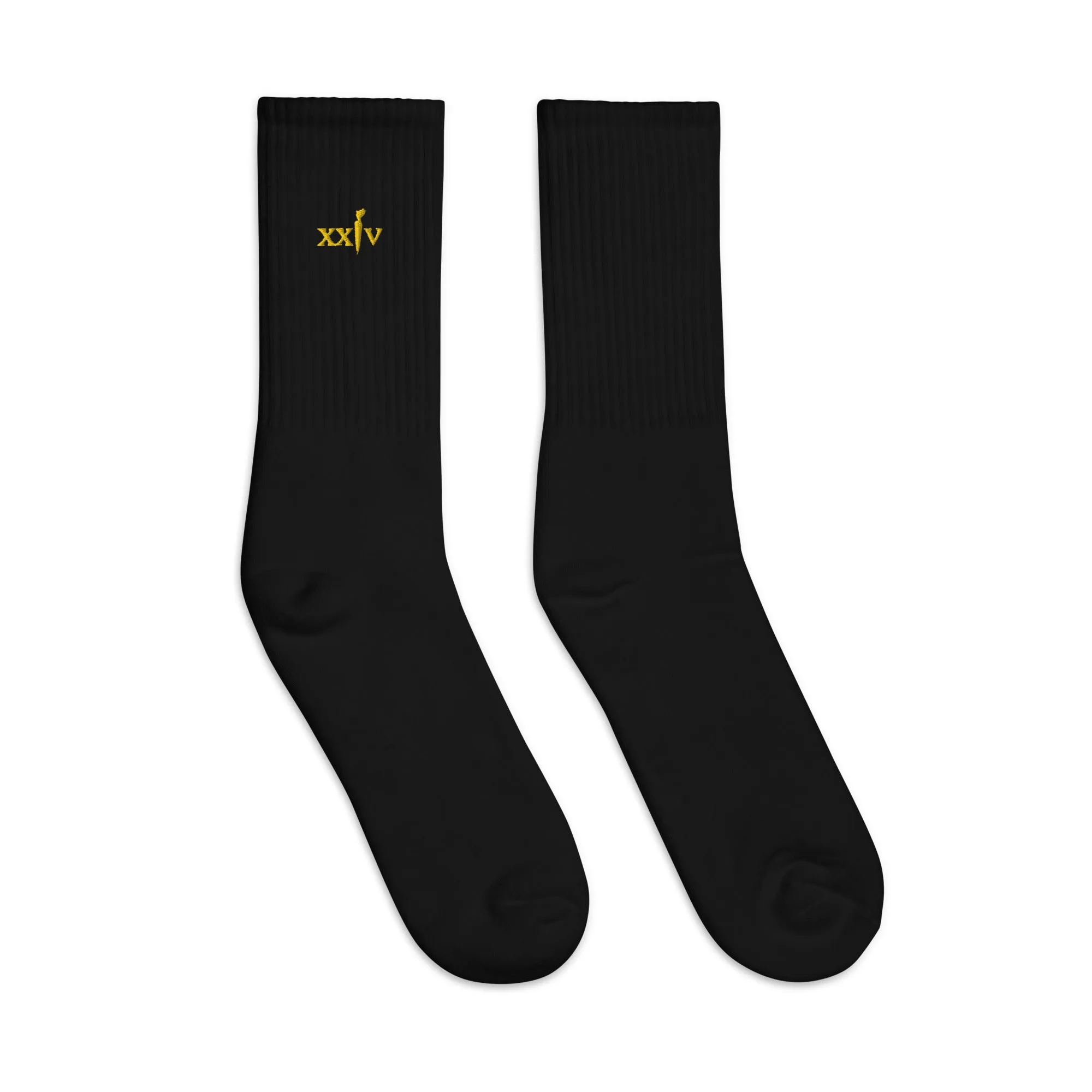 XXIV Embroidered Socks