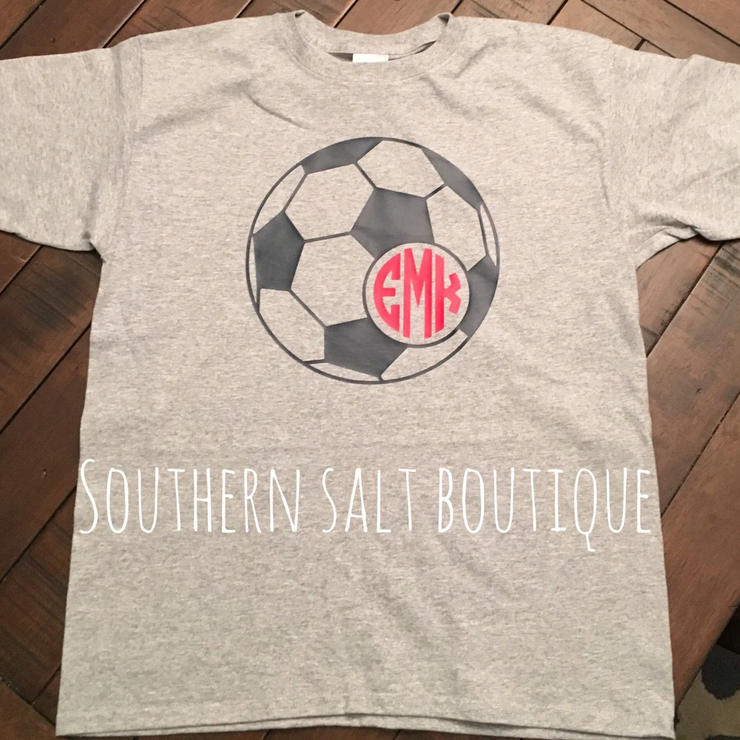 Youth Monogram Soccer Tee - Sports T-Shirt