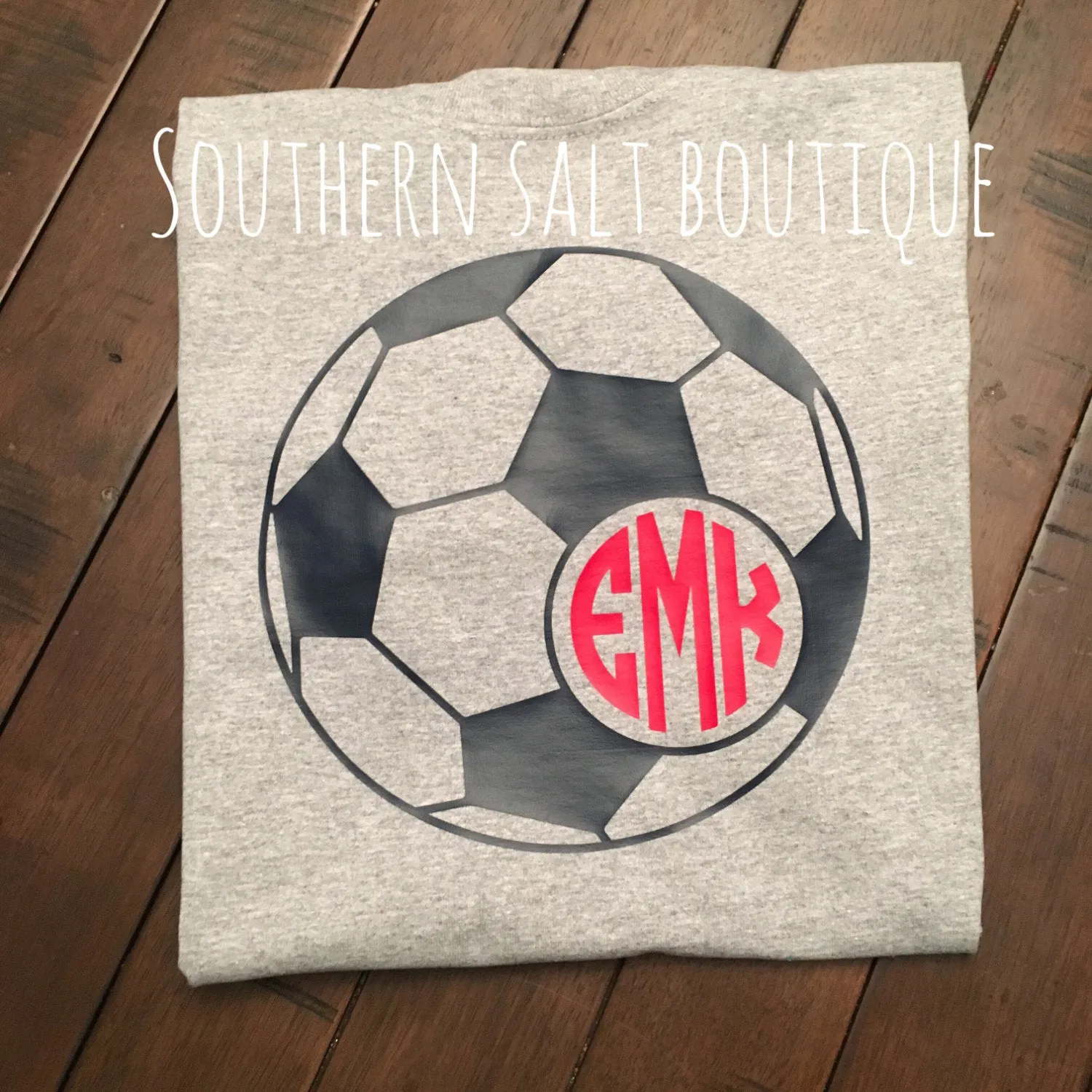 Youth Monogram Soccer Tee - Sports T-Shirt